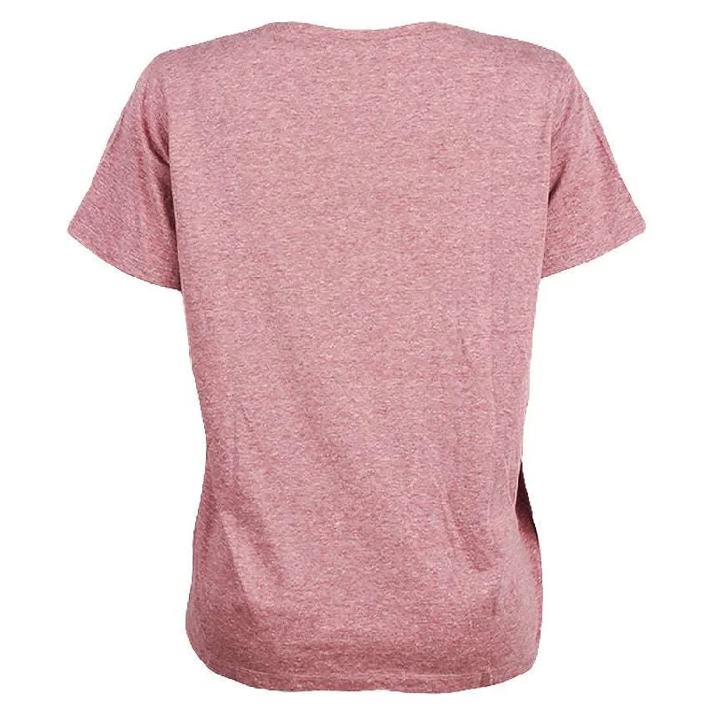 REDTAG Casual Burgundy T-Shirt for Women