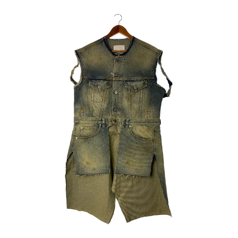 Maison Margiela/Vest/38/Indigo/Cotton/S31FB0085