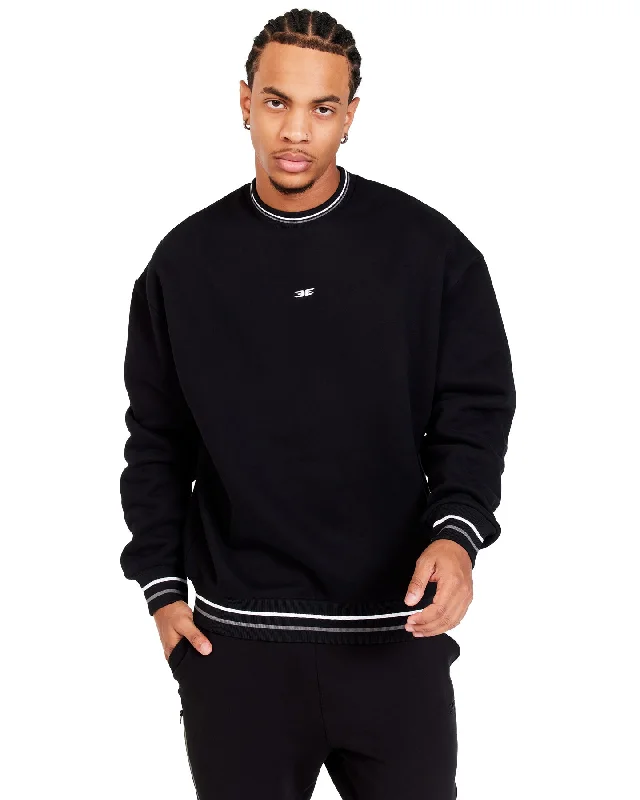 Alpine Crewneck - Black