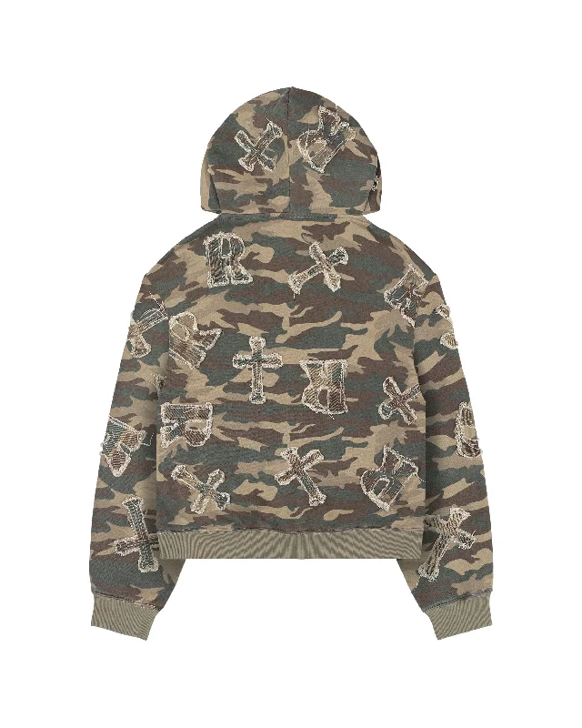 Camo Patch Hoodie