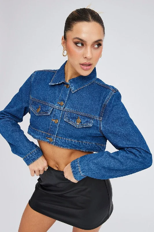 Denim Jacket Long Sleeve