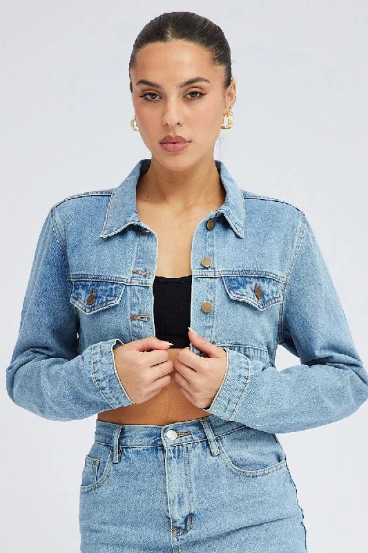 Denim Jacket Long Sleeve