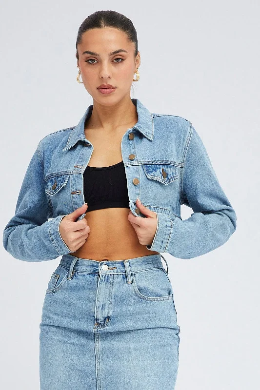 Denim Jacket Long Sleeve