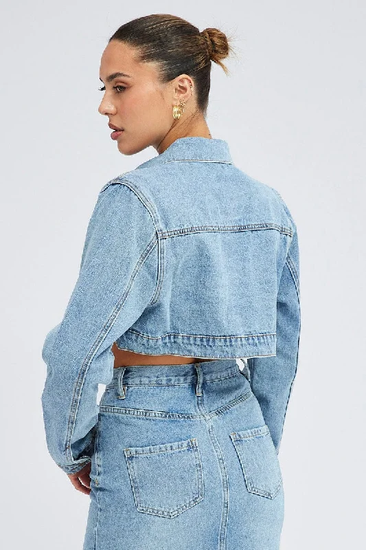 Denim Jacket Long Sleeve