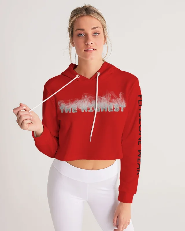 FIRE FLITE Women's Cropped Hoodie