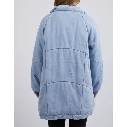 FOXWOOD ROSALEE LONGINE JACKET - Light Blue