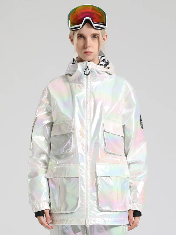 Gsou Snow Neon Holographic Snow Jacket - Women's