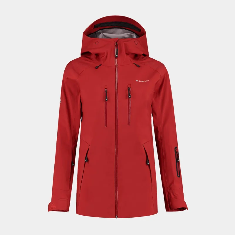 Mountain Hard Shell Chili Red | Womens