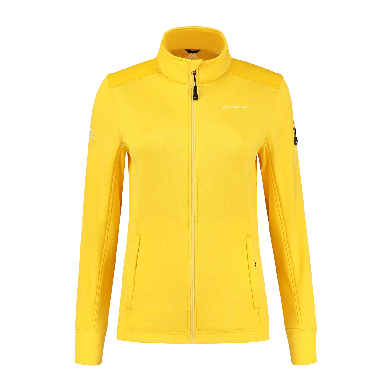 Hybrid Fleece jacket Yellow | Women