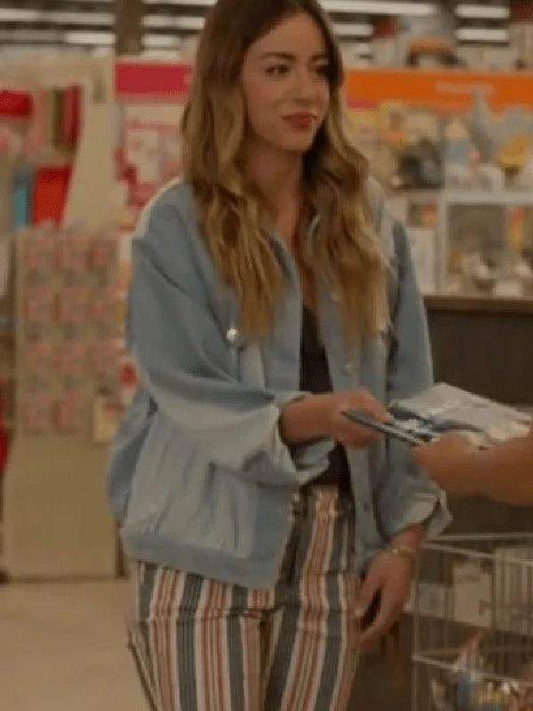 Married by Mistake 2023 Chloe Bennet Denim Jacket