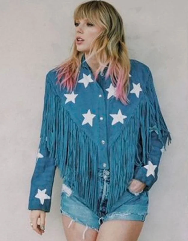 Miss Americana Taylor Swift Fringed Jacket