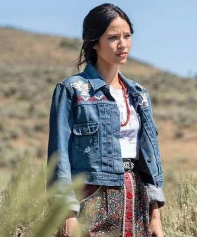 Monica Dutton Yellowstone S03 Denim Jacket