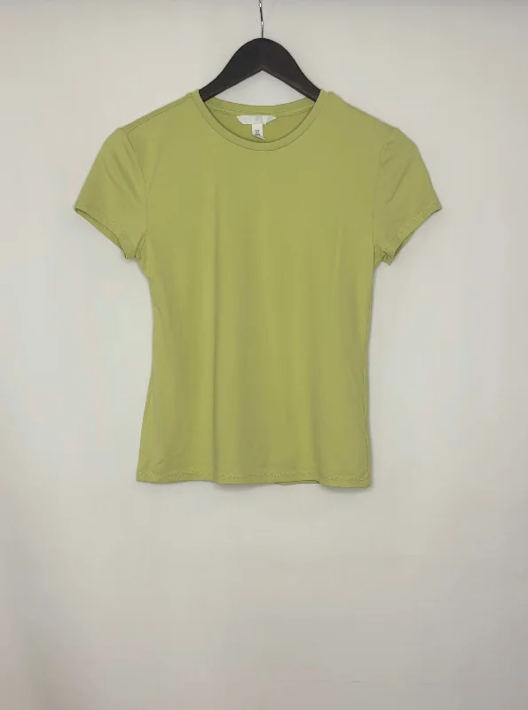 H&M WOMEN'S SOLID FITTED TEE