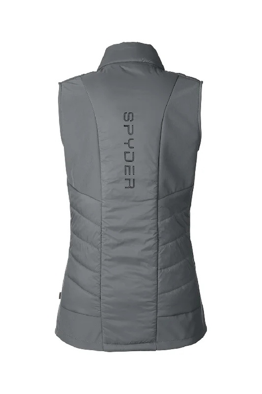 Spyder Womens Challenger Full Zip Vest - Polar Grey