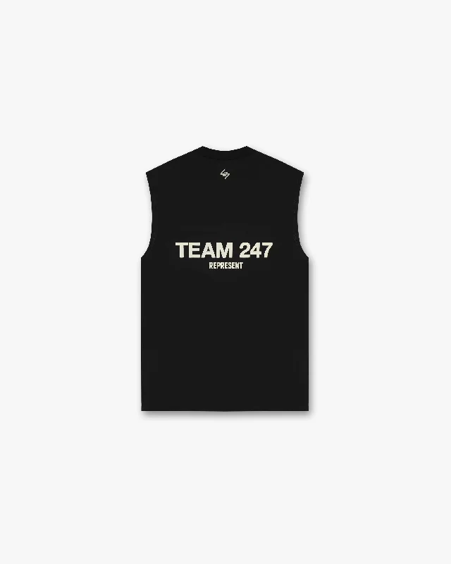 Team 247 Oversized Tank - Black