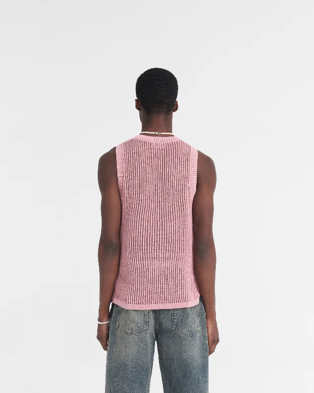 Washed Knit Vest - Sunrise