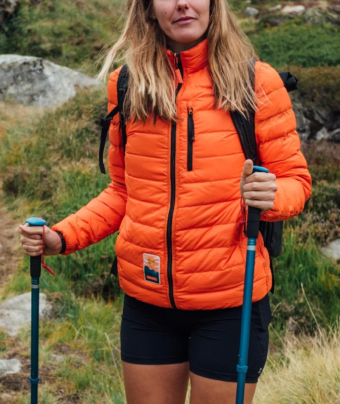 Women's Puffer-Puffer Jacket — Evergreen & Salamander