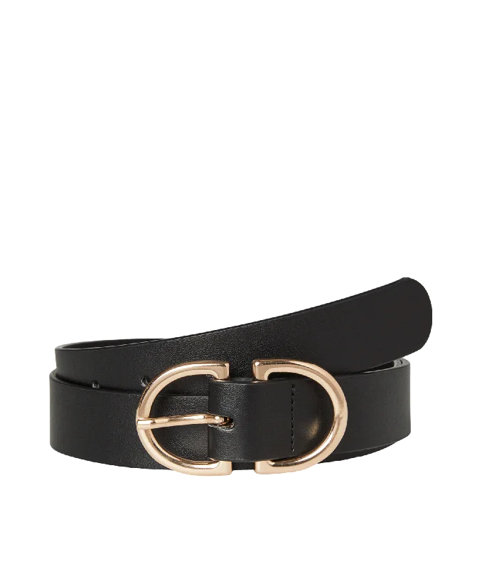 Sara Coated Belt - Black