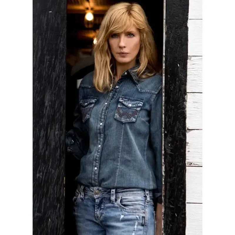 Yellowstone Beth Dutton Denim Jacket