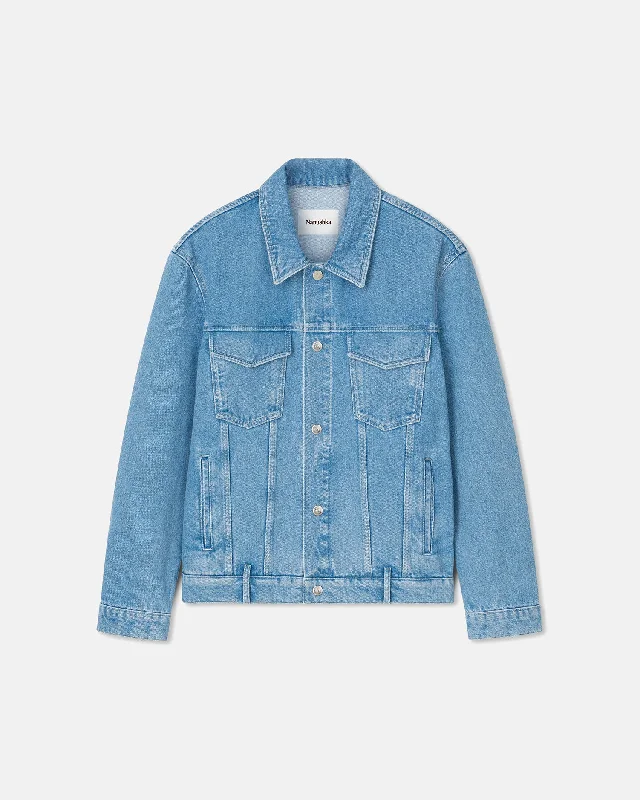 Boyce - Patch Pocket Denim Jacket - Eco Light Wash