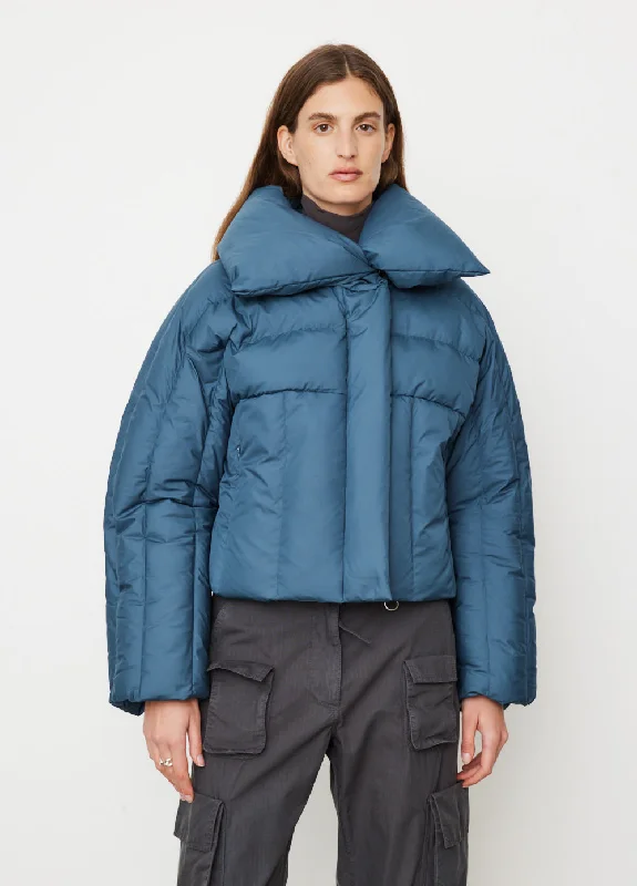 Oleda Down Mat Tech Puffer Jacket