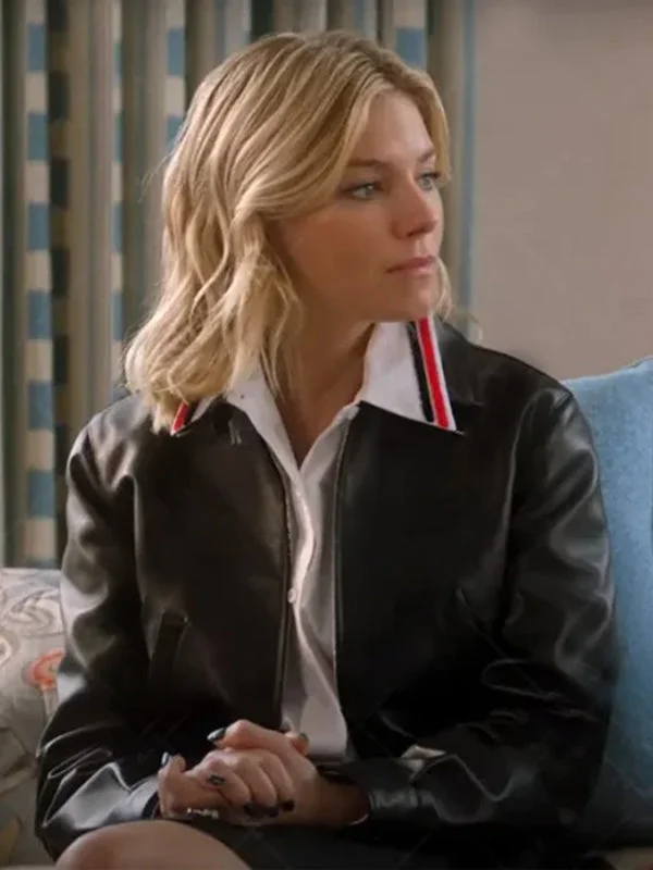 Anatomy of a Scandal Sienna Miller Leather Jacket