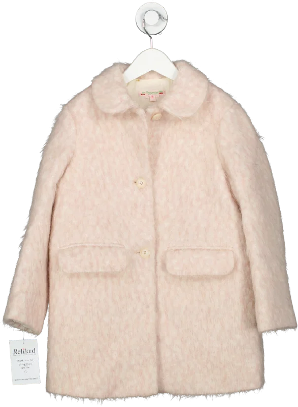 Bonpoint Pink Virgin Wool Blend Jacket 8 Years