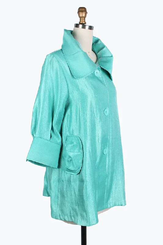 DAMEE Long Swing jacket style 200-Mint