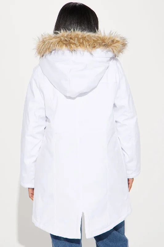 Cozy Inside Puffer Jacket - White