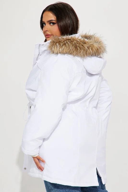 Cozy Inside Puffer Jacket - White