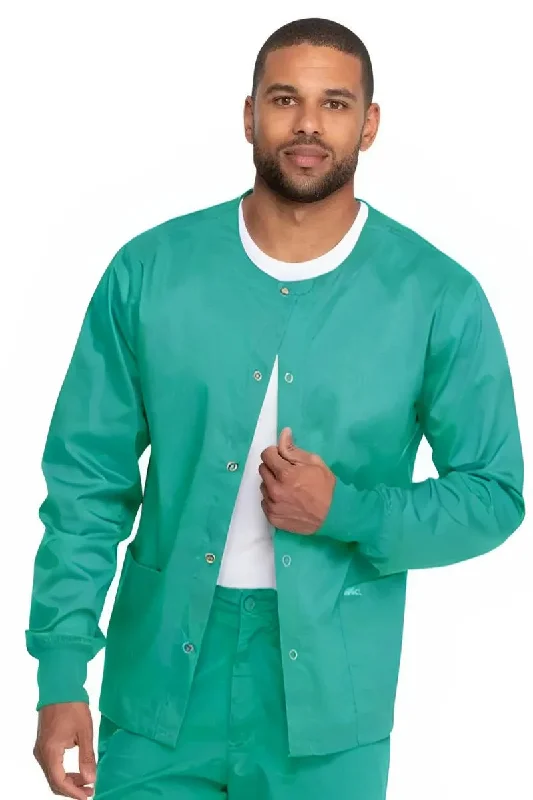 Dickies Industrial Unisex Warm-up Scrub Jacket | Surgical Green