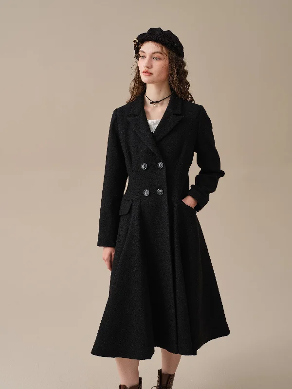 The Roman Holiday 17 | 100% wool classic coat