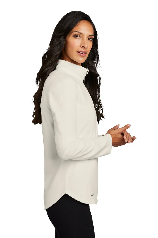 Eddie Bauer Womens Pill Resistant Microfleece 1/4 Zip Jacket - Ivory