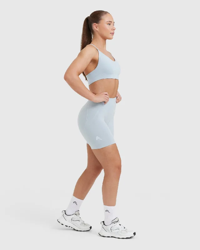 Effortless Seamless Shorts | Ice Blue