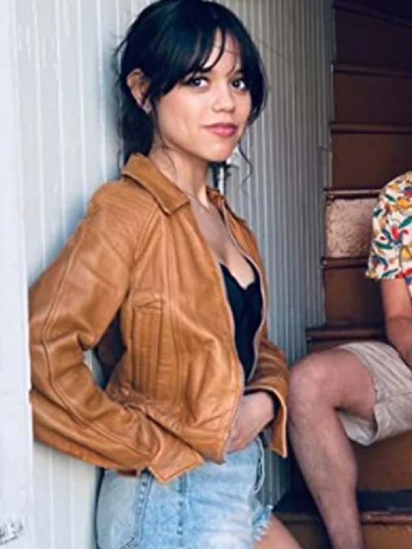 Finestkind 2023 Jenna Ortega Leather Jacket