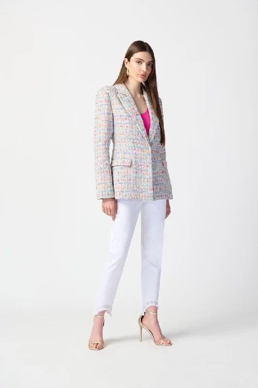 Joseph Ribkoff Multi Boucle Fitted Blazer