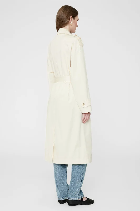 Layton Trench - Cream