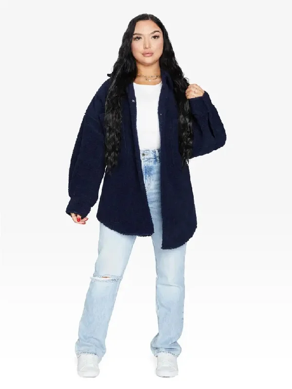 Navy / One Size (Fits UK 8 - 14)