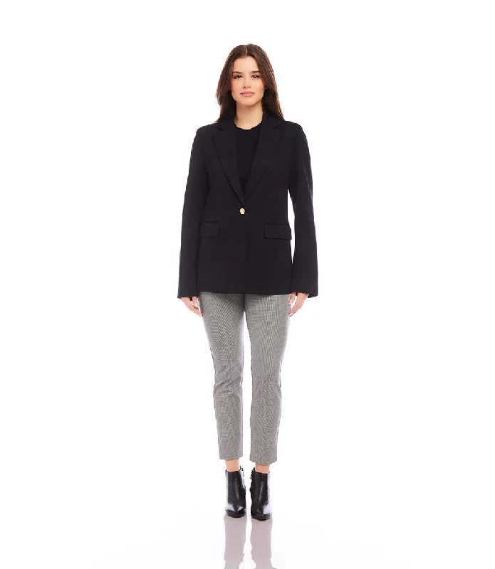 Ponte Knit Blazer