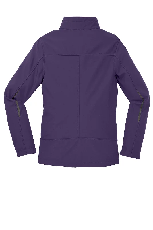 Port Authority Womens Welded Wind & Water Resistant Full Zip Jacket - Posh Purple