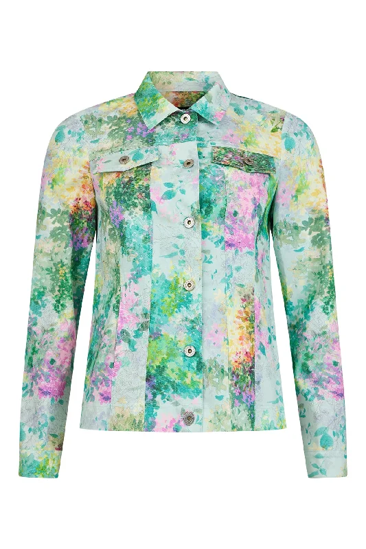 Robell ""Limited Edition"" Floral print Happy Jacket  57632 710