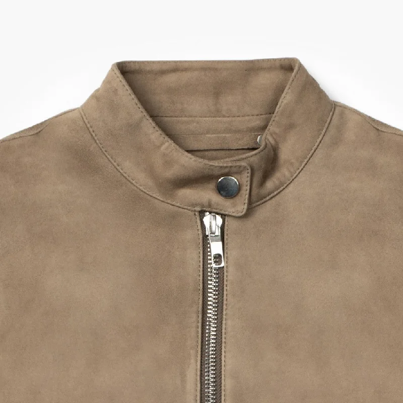 Racer Jacket | Taupe