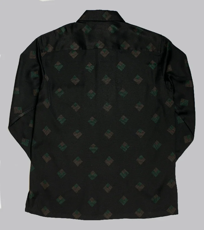 Bryceland's Rayon Shirt Black Diamond