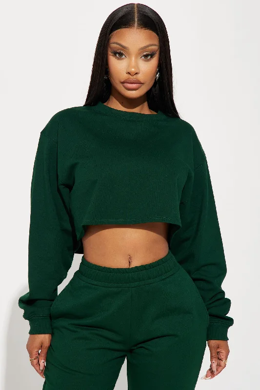 Flight Time Lounge Sweatshirt Crewneck - Green