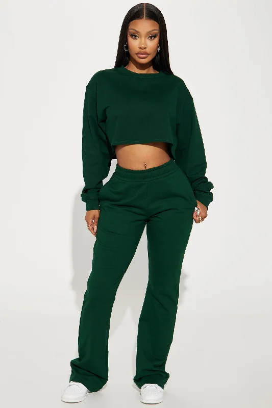 Flight Time Lounge Sweatshirt Crewneck - Green