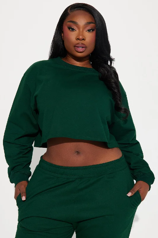 Flight Time Lounge Sweatshirt Crewneck - Green