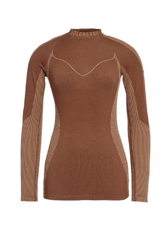 Goldbergh Fast Ski Thermal in Brown