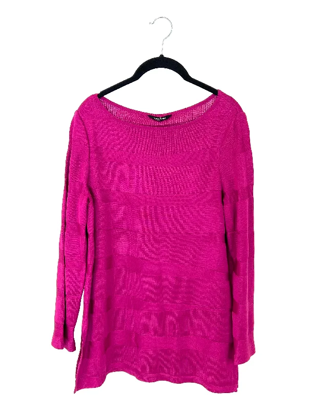 Magenta Long Sleeve Tunic - Size 2/4