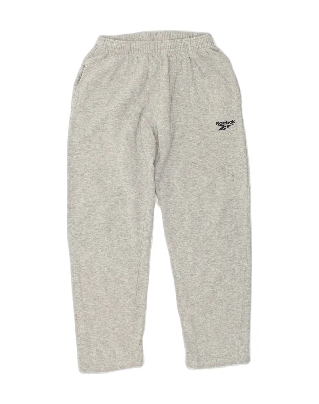 REEBOK Womens Tracksuit Trousers UK 4 XS Grey