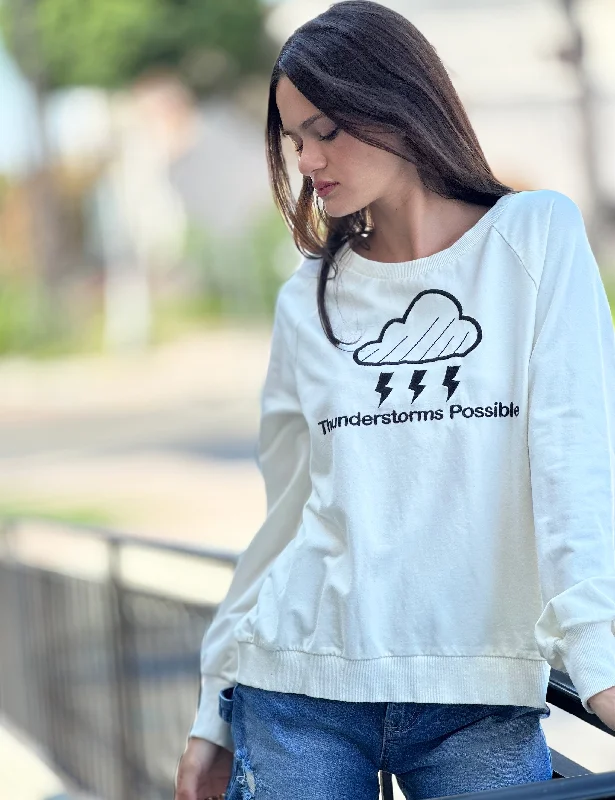 Thunderstorms Possible Sweatshirt